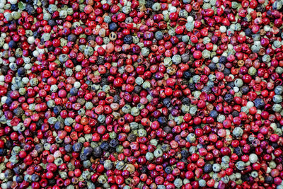 Full frame shot of strawberries