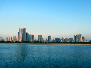 Mamzar beach view