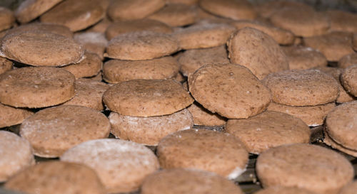 Full frame shot of pebbles