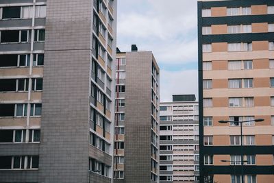 Apartment buildings against sky