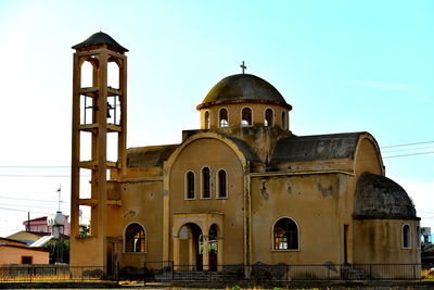 Low angle view of cathedral against sky