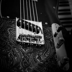 Close-up of guitar