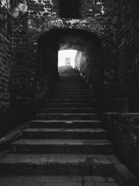 Low angle view of staircase