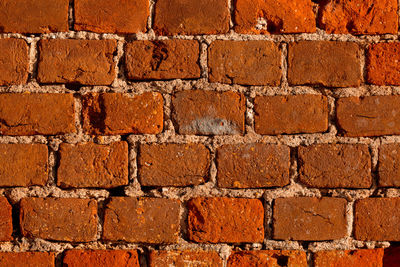 Full frame shot of brick wall