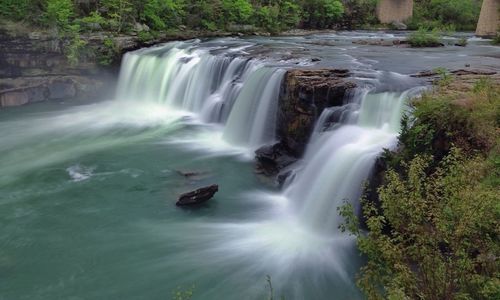 Waterfall in forest