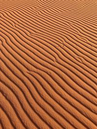 Full frame shot of sand dune