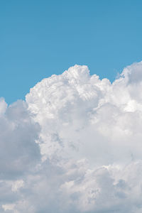 Low angle view of clouds in sky