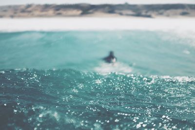 Close-up of sea water