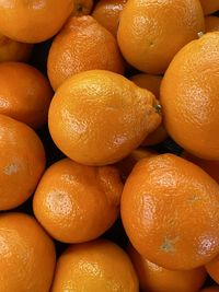 Full frame shot of oranges