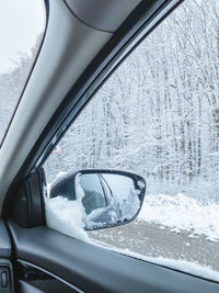 Close-up of car