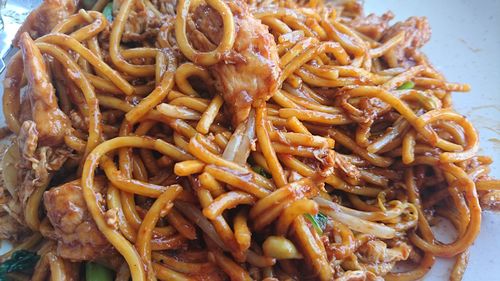 Close-up of noodles