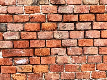 Full frame shot of brick wall