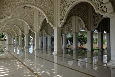 View of corridor of building