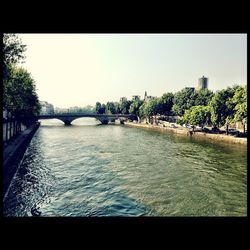 Bridge over river