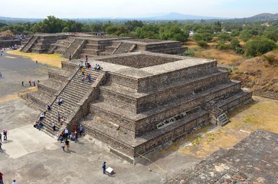 Teotihuacan, the ancient mesoamerican city in mexico city