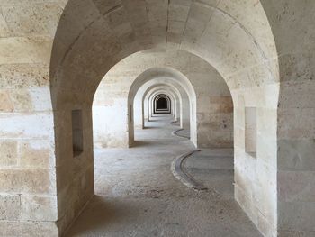 Archway in corridor