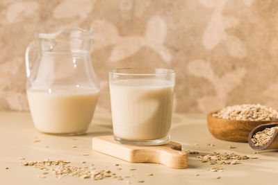 Close-up of drink on table