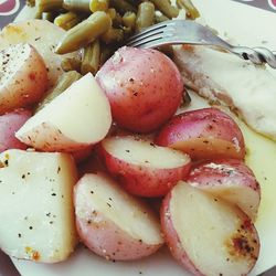 Close-up of food