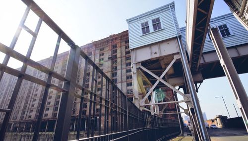 Low angle view of building against sky