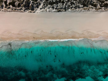 Scenic view of beach