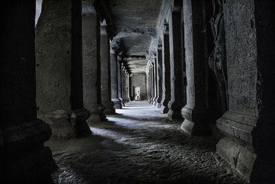 Corridor of old building