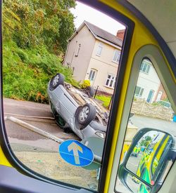 Car on road