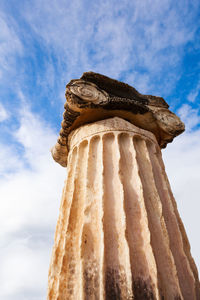 Low angle view of a temple