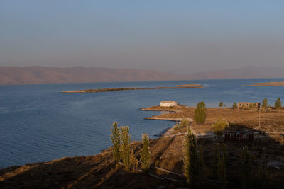 View of lake sevan, armenia