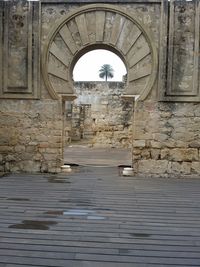 Interior of historic building