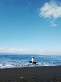 Sky and beach