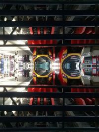 Train at railroad station