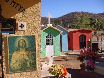 Cemetery and jesus christ