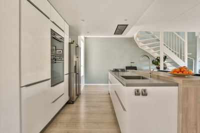 Interior of bathroom