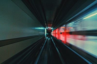 Railroad station platform