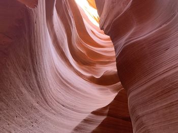 Rock formations at canyon