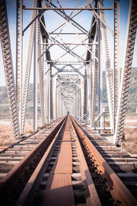 View of railway bridge