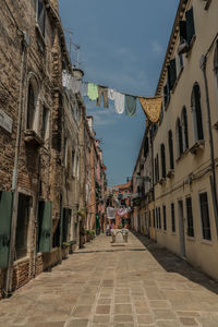 Street amidst buildings in town