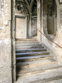 Staircase in old building