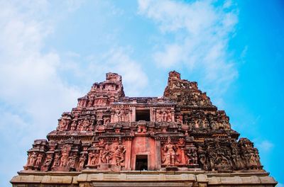 Low angle view of a temple