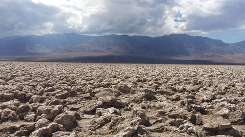 Scenic view of mountains