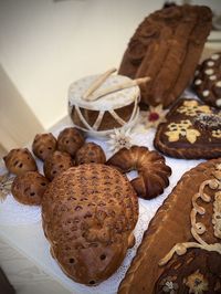 Close-up of cookies