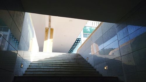 Low angle view of staircase