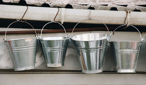 Close-up of drinking water in glass