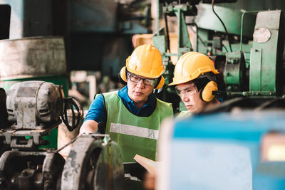 Man working in workshop