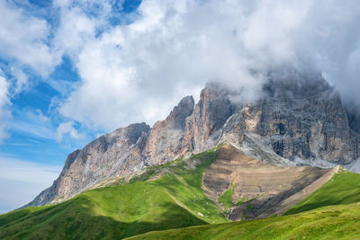 Scenics mountains view in the alps