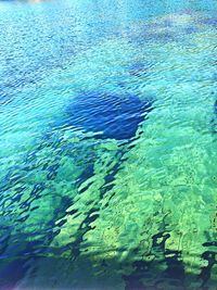 Full frame shot of rippled water