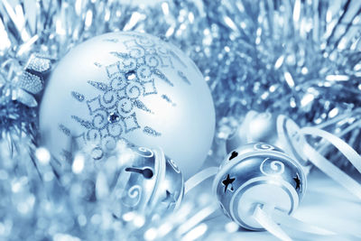 Close-up of christmas decoration
