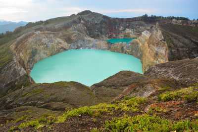 Kelimutu national park, indonesia