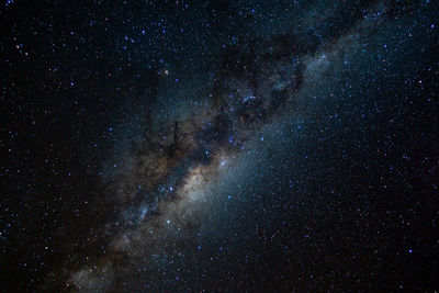 Scenic view of star field at night