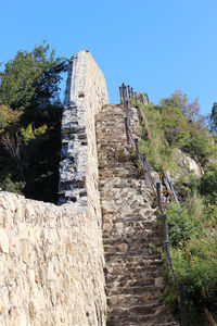 View of old ruin building